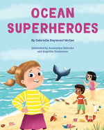 Book cover for Ocean Superheroes: How Ocean Animals Help Protect Our Planet