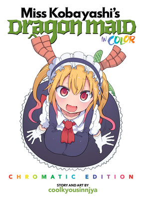 Book cover for Miss Kobayashi's Dragon Maid in Color! - Chromatic Edition