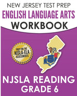 Book cover for NEW JERSEY TEST PREP English Language Arts Workbook NJSLA Reading Grade 6: Preparation for the NJSLA-ELA