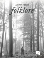Book cover for Taylor Swift - Folklore: Easy Piano Songbook with Lyrics