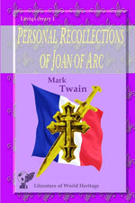 Book cover for Personal Recollections of Joan of Arc