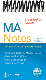 Book cover for Ma Notes: Medical Assistant's Pocket Guide