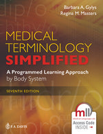 Book cover for Medical Terminology Simplified: A Programmed Learning Approach by Body System