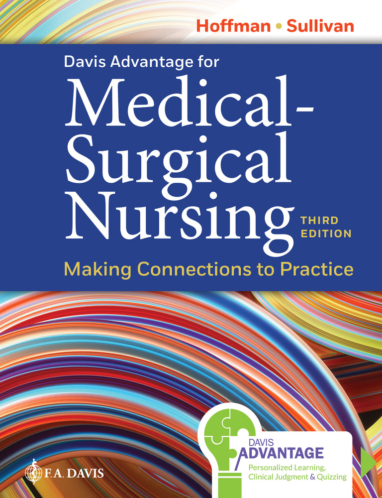 Book cover for Davis Advantage for Medical-Surgical Nursing: Making Connections to Practice
