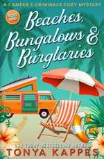 Book cover for Beaches, Bungalows & Burglaries