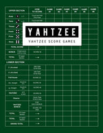 Book cover for Yahtzee Score Game: Yahtzee Games Record Score, Scoresheet Keeper Notebook, Yahtzee Score Sheet, Yahtzee Score Card, Write in the Player N
