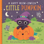 Book cover for Happy Meow-Loween Little Pumpkin