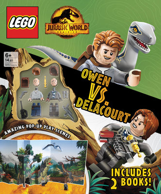 Book cover for Lego(r) Jurassic World(tm) Owen vs. Delacourt