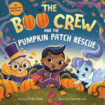 Book cover for Boo Crew and the Pumpkin Patch Rescue