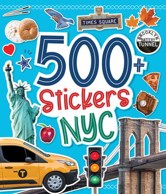 Book cover for 500 Stickers: NYC