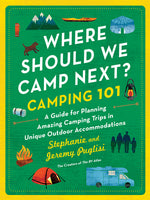 Book cover for Where Should We Camp Next?: Camping 101: A Guide for Planning Amazing Camping Trips in Unique Outdoor Accommodations