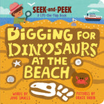 Book cover for Digging for Dinosaurs: At the Beach