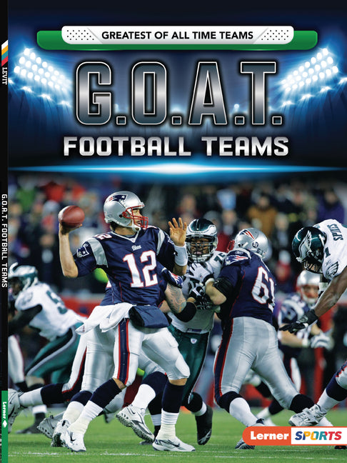Book cover for G.O.A.T. Football Teams
