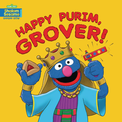 Book cover for Happy Purim, Grover!