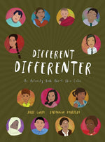 Book cover for Different Differenter: An Activity Book about Skin Color