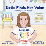 Book cover for Katie Finds Her Voice: A Story about Autism
