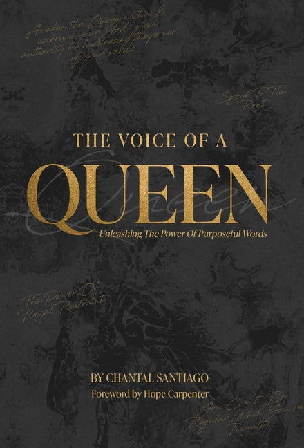 Book cover for Voice Of A Queen: Unleashing The Power Of Purposeful Words