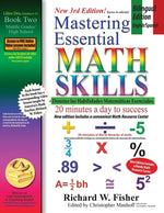 Book cover for Mastering Essential Math Skills Book 2, Bilingual Edition - English/Spanish