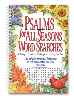 Book cover for Psalms for All Seasons Word Searches