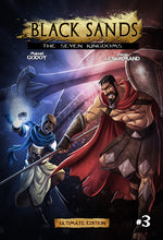 Book cover for Black Sands, the Seven Kingdoms, Volume 3