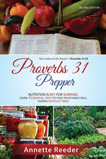 Book cover for Proverbs 31 Prepper 4 Essential Steps to Feed The Family Well During Uncertainty