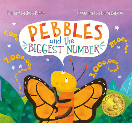Book cover for Pebbles and the Biggest Number