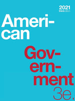 Book cover for American Government 3e (hardcover, full color)