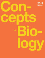 Book cover for Concepts of Biology (paperback, b&w)
