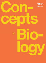 Book cover for Concepts of Biology (hardcover, full color)