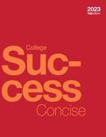 Book cover for College Success Concise (paperback, b&w)