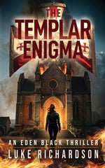 Book cover for Templar Enigma: A pulse-pounding archaeological thriller (Eden Black book 5)