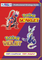 Book cover for Pokémon Scarlet and Violet Strategy Guide Book (Full Color): 100% Unofficial - 100% Helpful Walkthrough