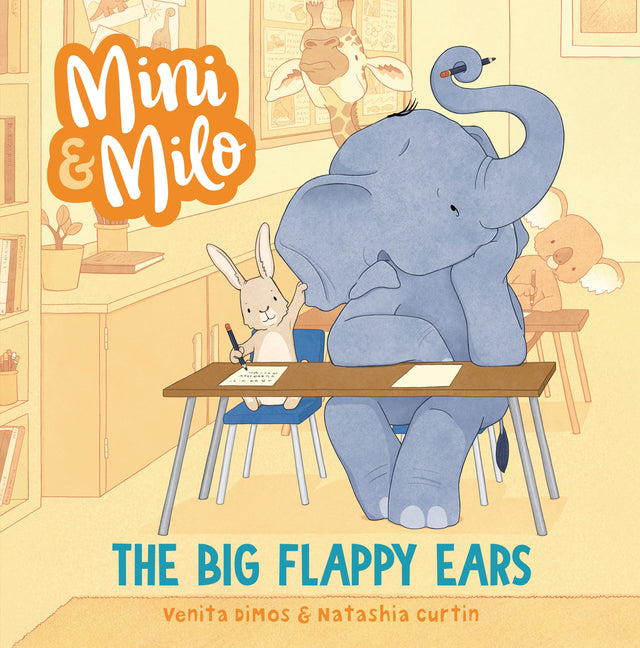 Book cover for Big Flappy Ears: A Mini and Milo Book