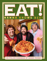 Book cover for Eat! an Italian Cookbook by Sooshi Mango: Mamma Knows Best