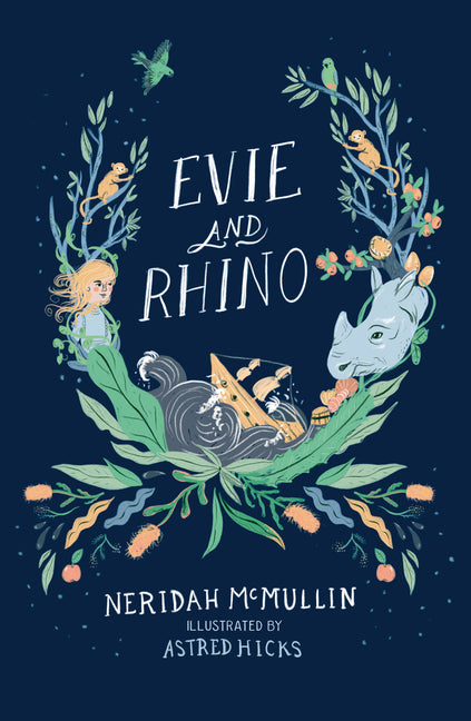 Book cover for Evie and Rhino