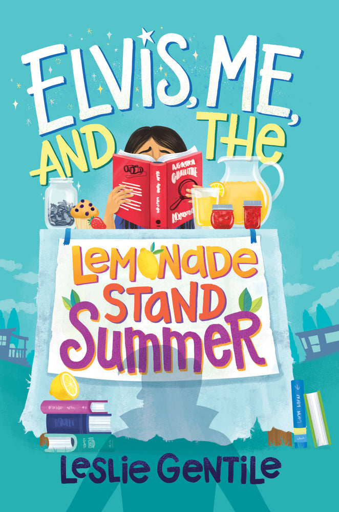 Book cover for Elvis, Me, and the Lemonade Stand Summer