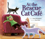 Book cover for At the Rescue Cat Café