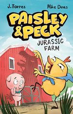 Book cover for Paisley & Peck: Jurassic Farm