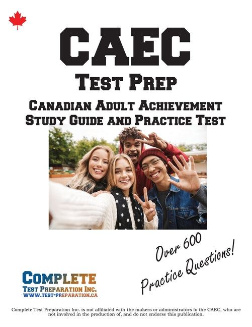 Book cover for CAEC Test Prep