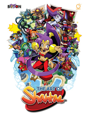 Book cover for The Art of Shantae