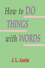 Book cover for How to Do Things with Words