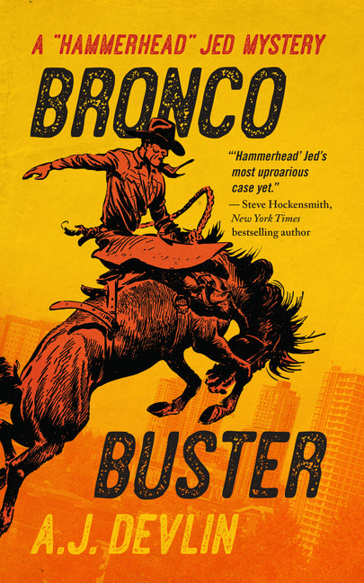 Book cover for Bronco Buster: A Hammerhead Jed Mystery