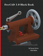 Book cover for FreeCAD 1.0 Black Book