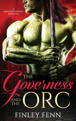 Book cover for Governess and the Orc: A Monster Fantasy Romance
