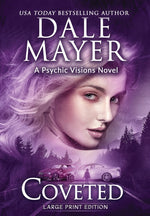 Book cover for Coveted: A Psychic Visions Novel