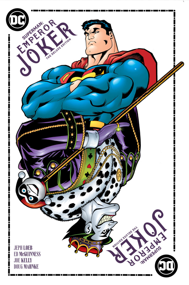 Book cover for Superman Emperor Joker the Deluxe Edition