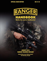 Book cover for Ranger Handbook (Large Format Edition): The Official U.S. Army Ranger Handbook Sh21-76, Revised August 2010