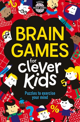 Book cover for Brain Games for Clever Kids: Puzzles to Exercise Your Mind