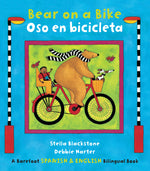 Book cover for Bear on a Bike / Oso En Bicicleta