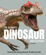 Book cover for Ultimate Dinosaur Encyclopedia: The Amazing Visual Guide to Prehistoric Creatures